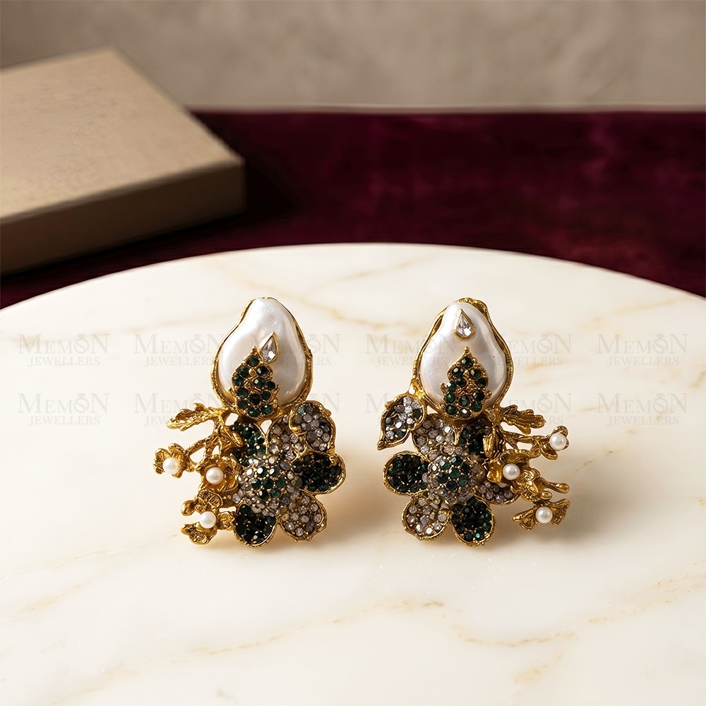 Golden Bloom Earrings