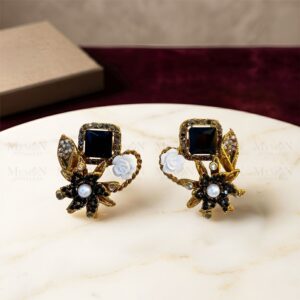 Rose Charm Earrings