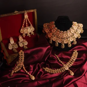 PINK STONE MEHRAAB BRIDAL SET