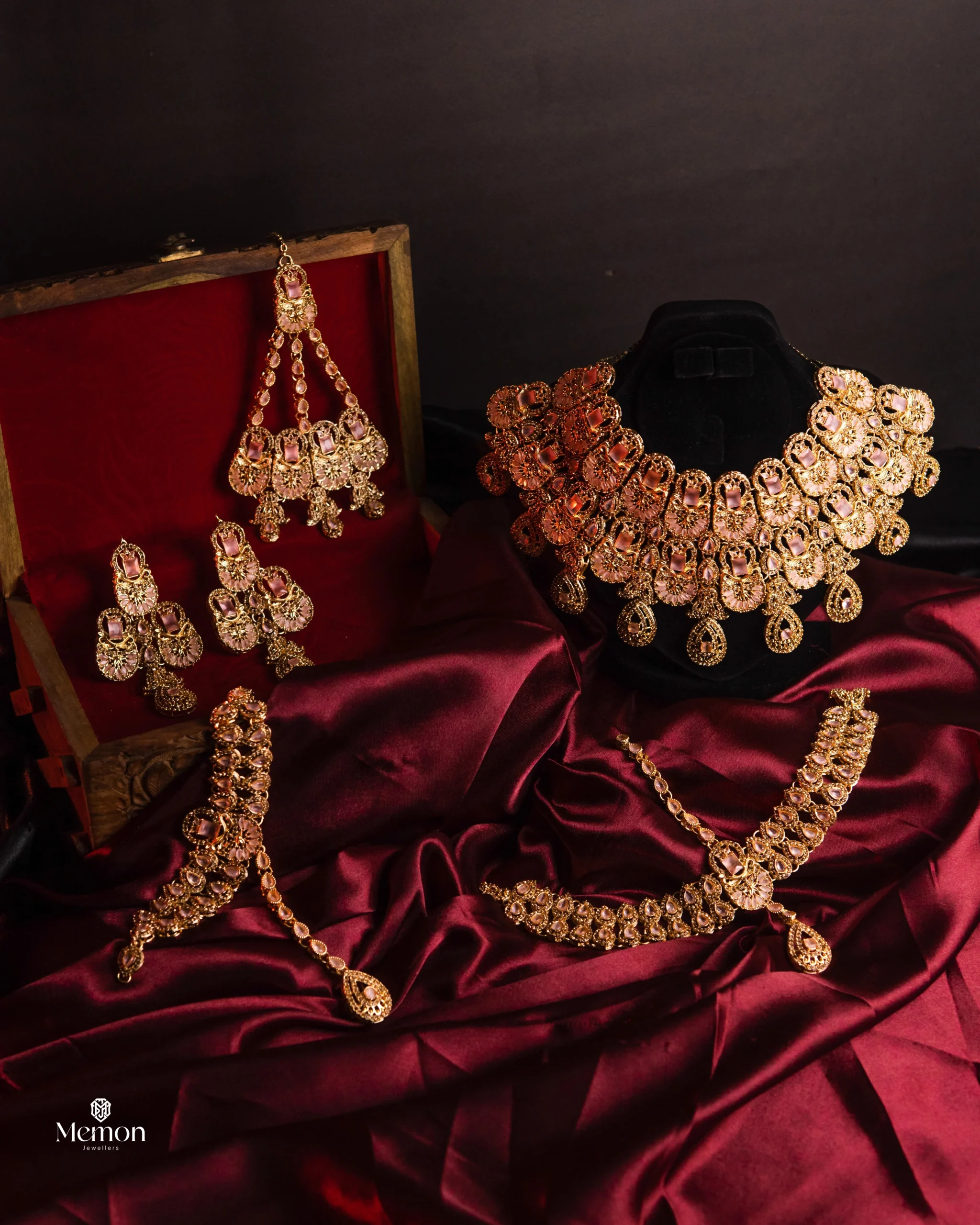 pink-stone-mehraab-bridal-set