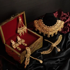GOLD STONE MEHRAAB BRIDAL SET