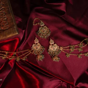 Royal Green Shahi Naqsh Sahara Earring